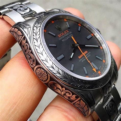 rolex watch engraving